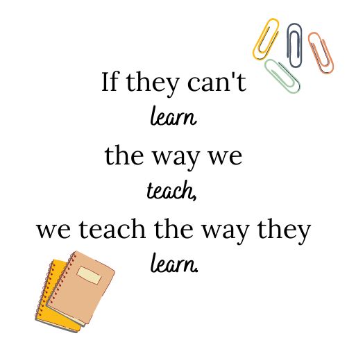 teach and learn
