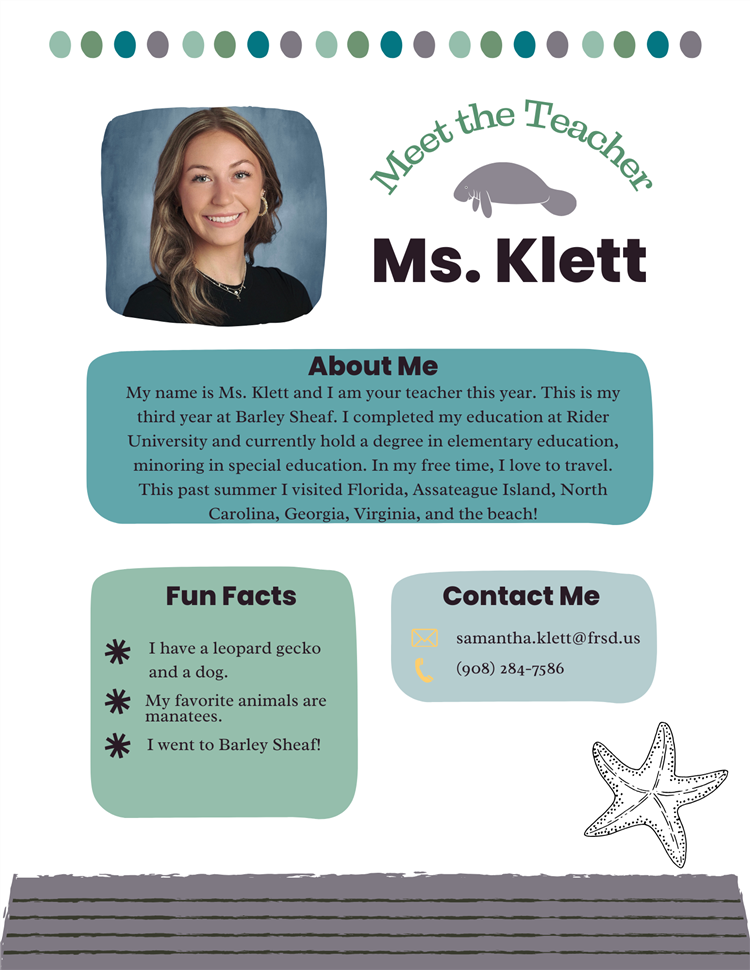meet Ms. Klett