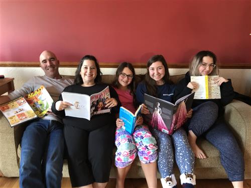 family reading family reading