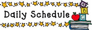 daily schedule 