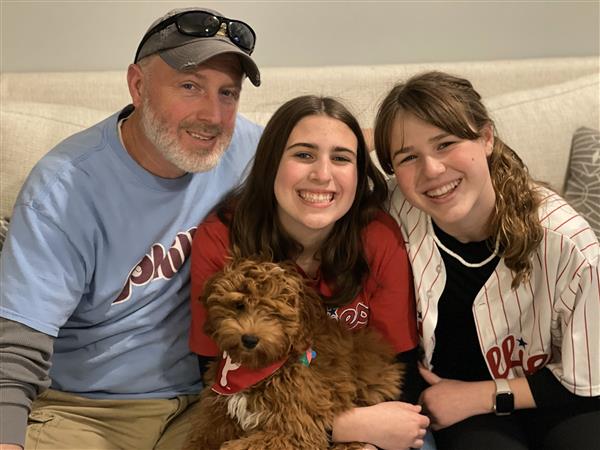 Annabel turned us into Phillies Fans!