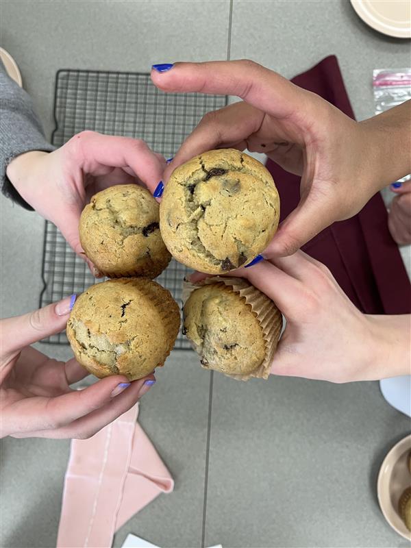Chocolate Chip Banana Muffins